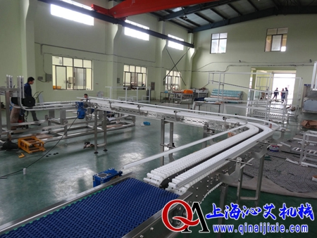 鋁型材滾珠鏈板輸送機